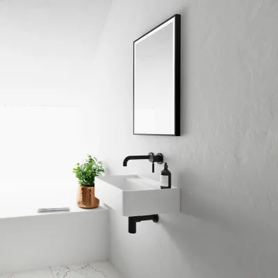 Coco 50 - Waschbecken 50x35 cm, Mathvid SolidTec®