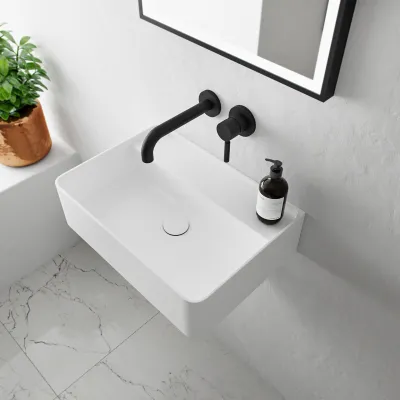 Coco 50 - Waschbecken 50x35 cm, Mathvid SolidTec®