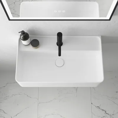 Coco 60 - Waschbecken 60x35 cm, Mathvid SolidTec®