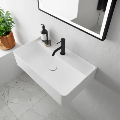 Coco 60 - Waschbecken 60x35 cm, Mathvid SolidTec®
