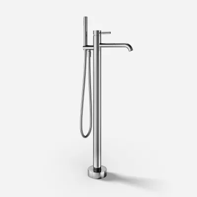 Semplice SQ2 - Freistehende Wannenarmatur, Chrom