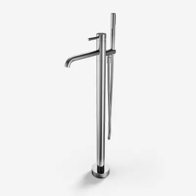 Semplice SQ2 - Freistehende Wannenarmatur, Chrom