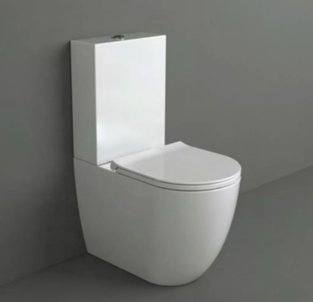Vignoni VI09 universal toilet - Weißes Porzellan