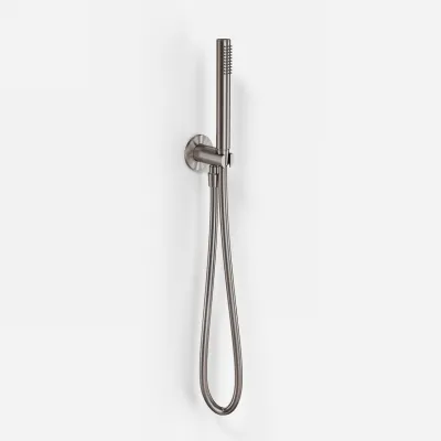 Semplice/Fly Classic SSH220 - Handbrauseset, PVD-gebürsteter Stahl