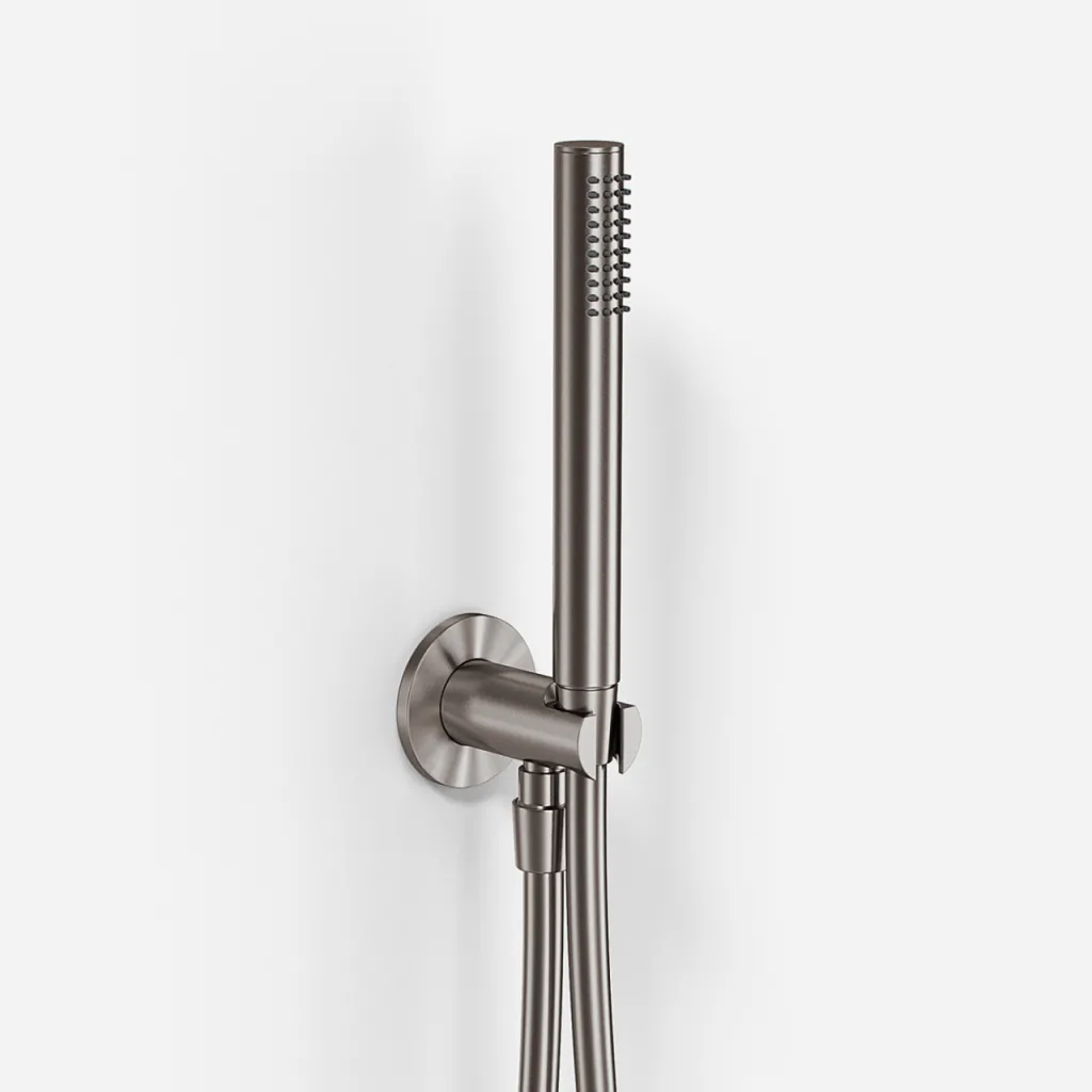 Semplice/Fly Classic SSH220 - Handbrauseset, PVD-gebürsteter Stahl