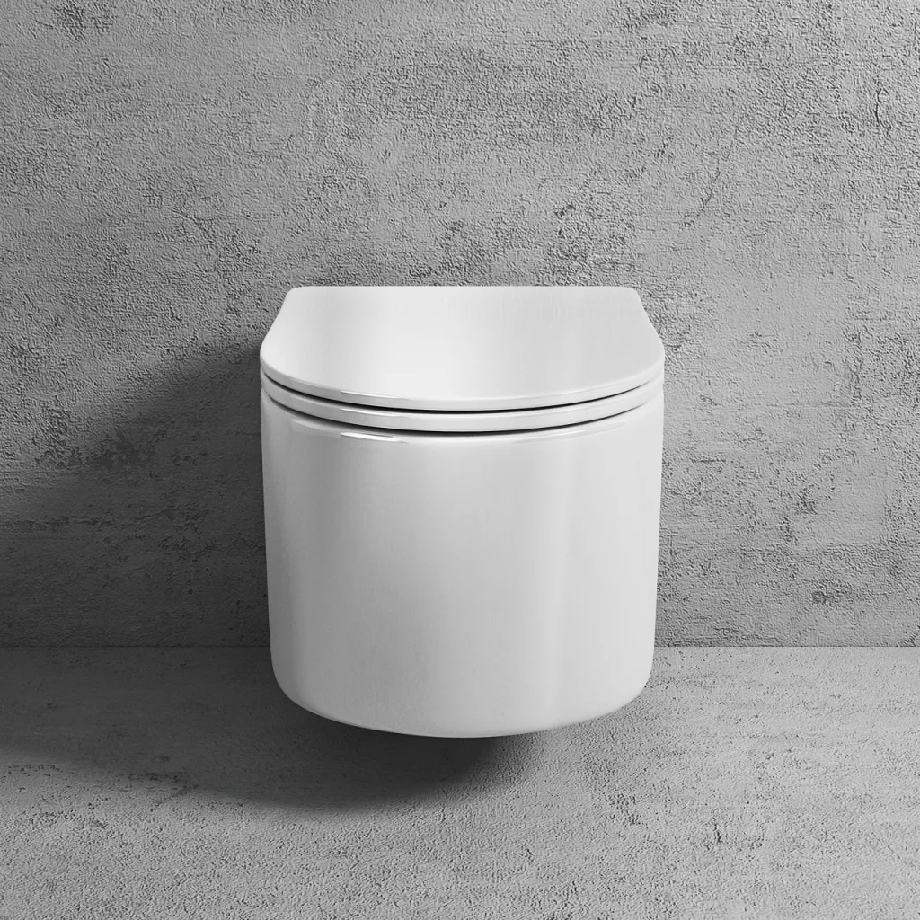 Soho PS2-18 - WC 49 cm, Weiß, Rimless + EasyClean Coat