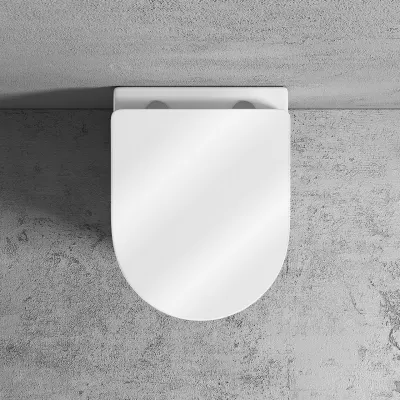 Soho PS2-18 - WC 49 cm, Weiß, Rimless + EasyClean Coat