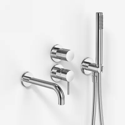 Semplice SBR901 S11 - Wannen-/Duscharmatur, Chrom