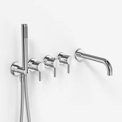 Semplice STB801 S11 - Thermostatset Wanne/Dusche, Chrom
