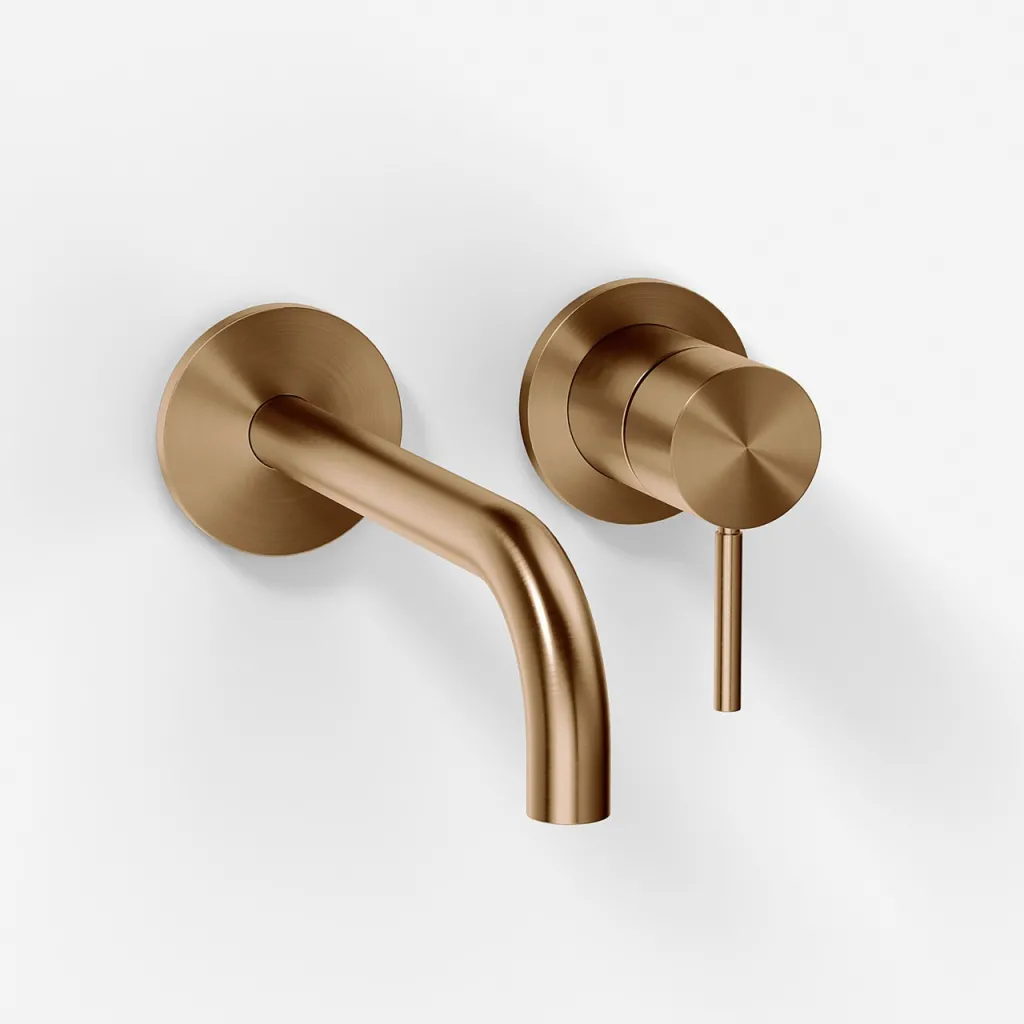 Semplice SHV502 S02 - 19 cm Auslauf, PVD-gebürstetes Kupfer