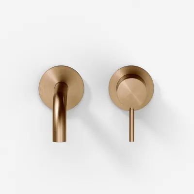 Semplice SHV502 S02 - 19 cm Auslauf, PVD-gebürstetes Kupfer