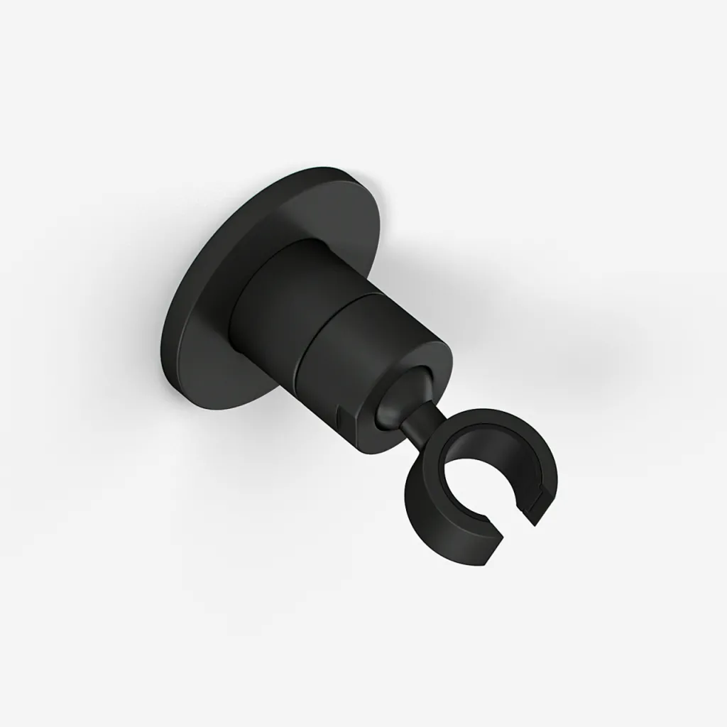 Semplice SSP510 - Duschhalter, Wand, Mattschwarz