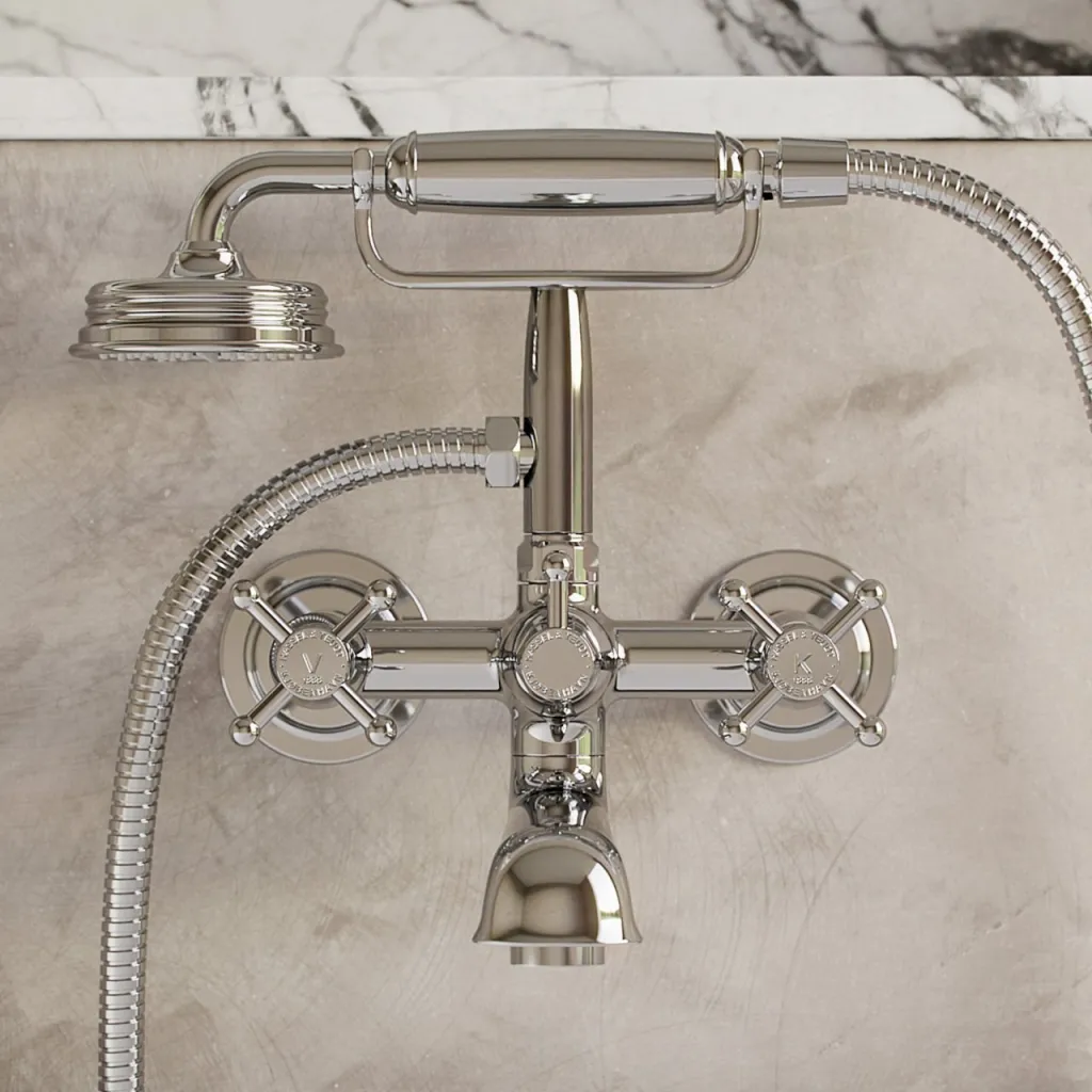 Hassel&Teudt HBK701 - Wannen- & Duschmischer, Chrom