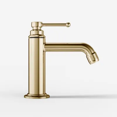Hassel&Teudt HHV401 - Waschtischarmatur, Messing poliert, natur