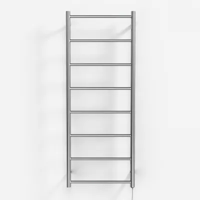 Pulcher Minimalism PM128 - Elektrischer Handtuchwärmer, 50 x 128 cm. Chrom