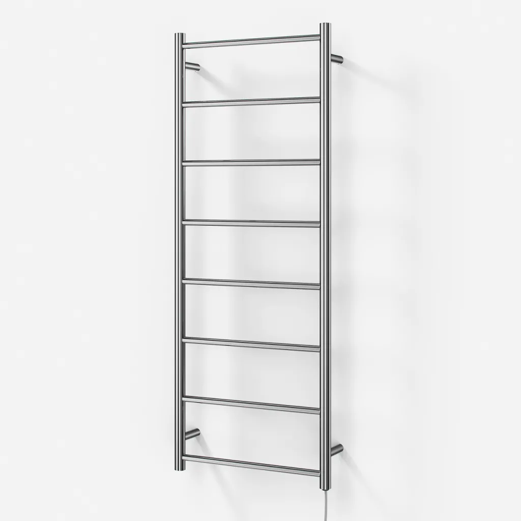 Pulcher Minimalism PM128 - Elektrischer Handtuchwärmer, 50 x 128 cm. Chrom
