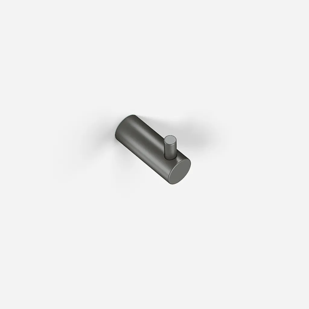 Semplice PS17 - Haken, PVD Matt Gun Metal