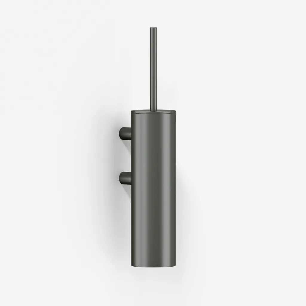 Semplice PS33W - Toilettenbürste zur Wandmontage, PVD Matt Gun Metal