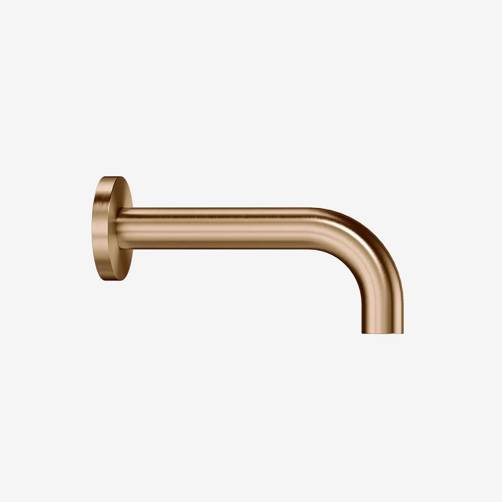 Semplice SSP415 - Kartuschenauslauf 15 cm, PVD gebürstetes Kupfer