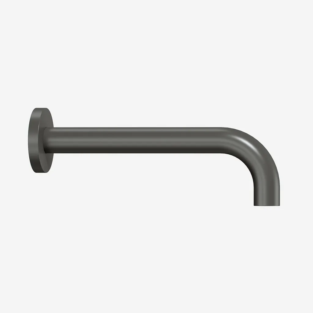 Semplice SSP420 - Kartuschenauslauf 20 cm, PVD Matt Gun Metal