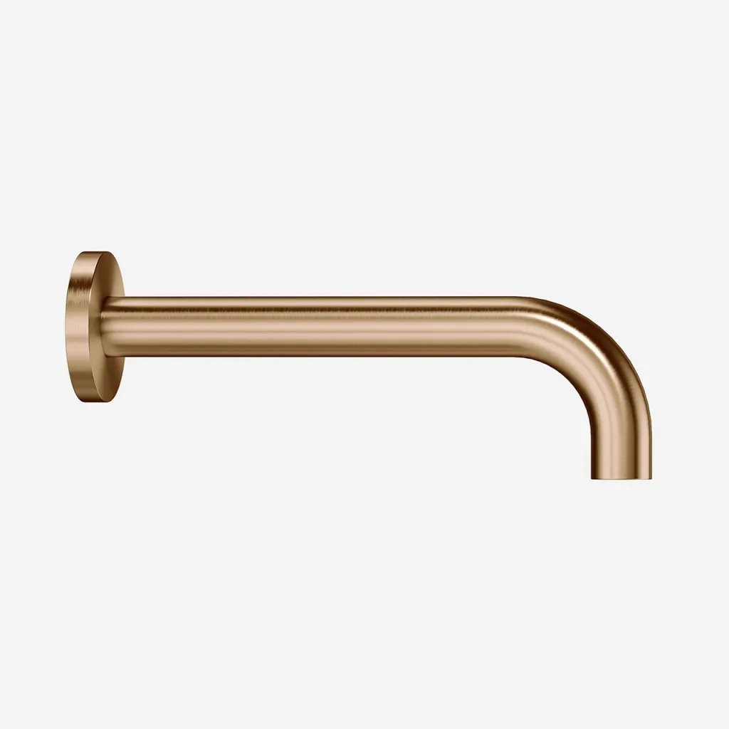 Semplice SSP420 - Kartuschenauslauf 20 cm, PVD gebürstetes Kupfer