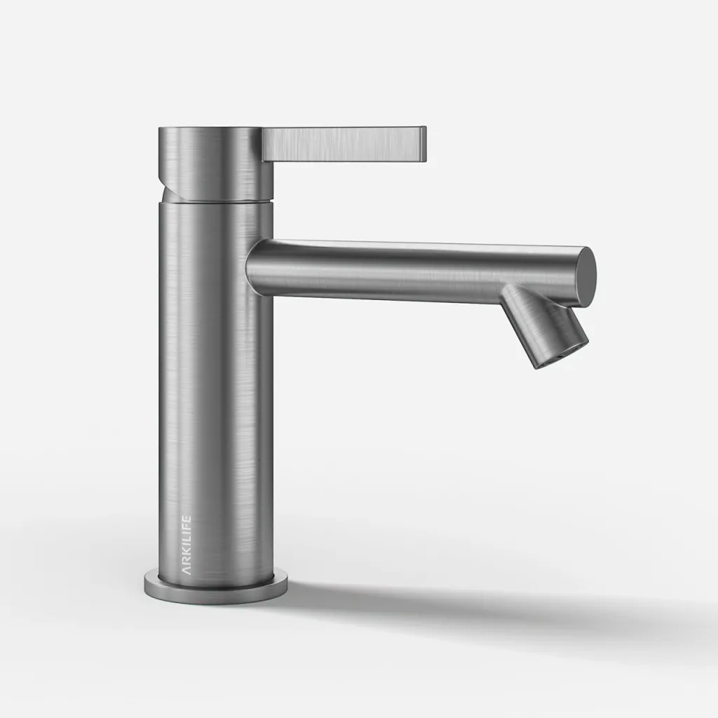 ArkiLife AVAO AA401 - Waschtischarmatur, gebürsteter Edelstahl