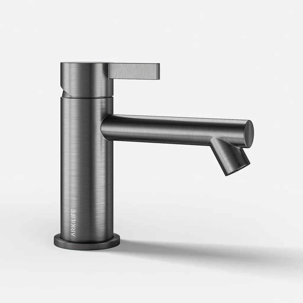 ArkiLife AVAO AA501 - Waschtischarmatur Größe S, PVD Brushed Gun Metal