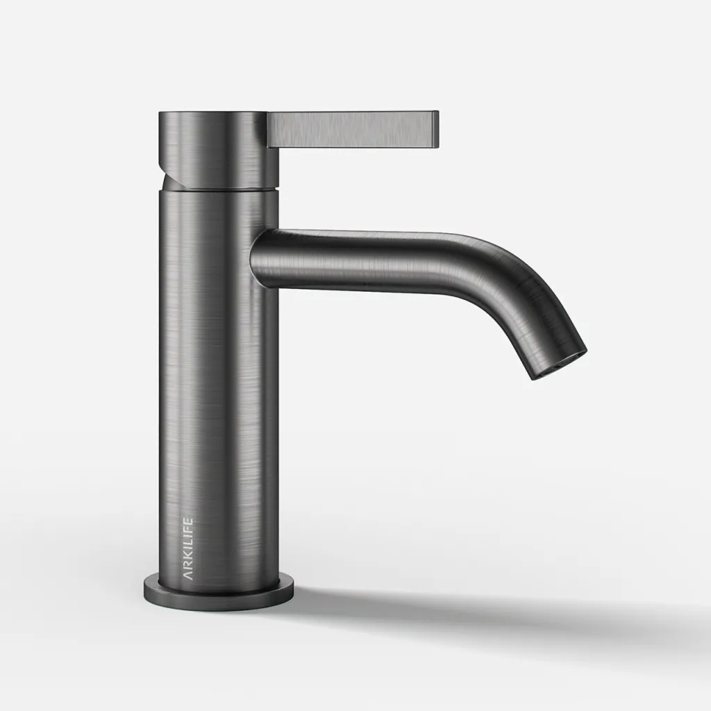 ArkiLife AVAO AA301 - Waschtischarmatur, PVD Brushed Gun Metal