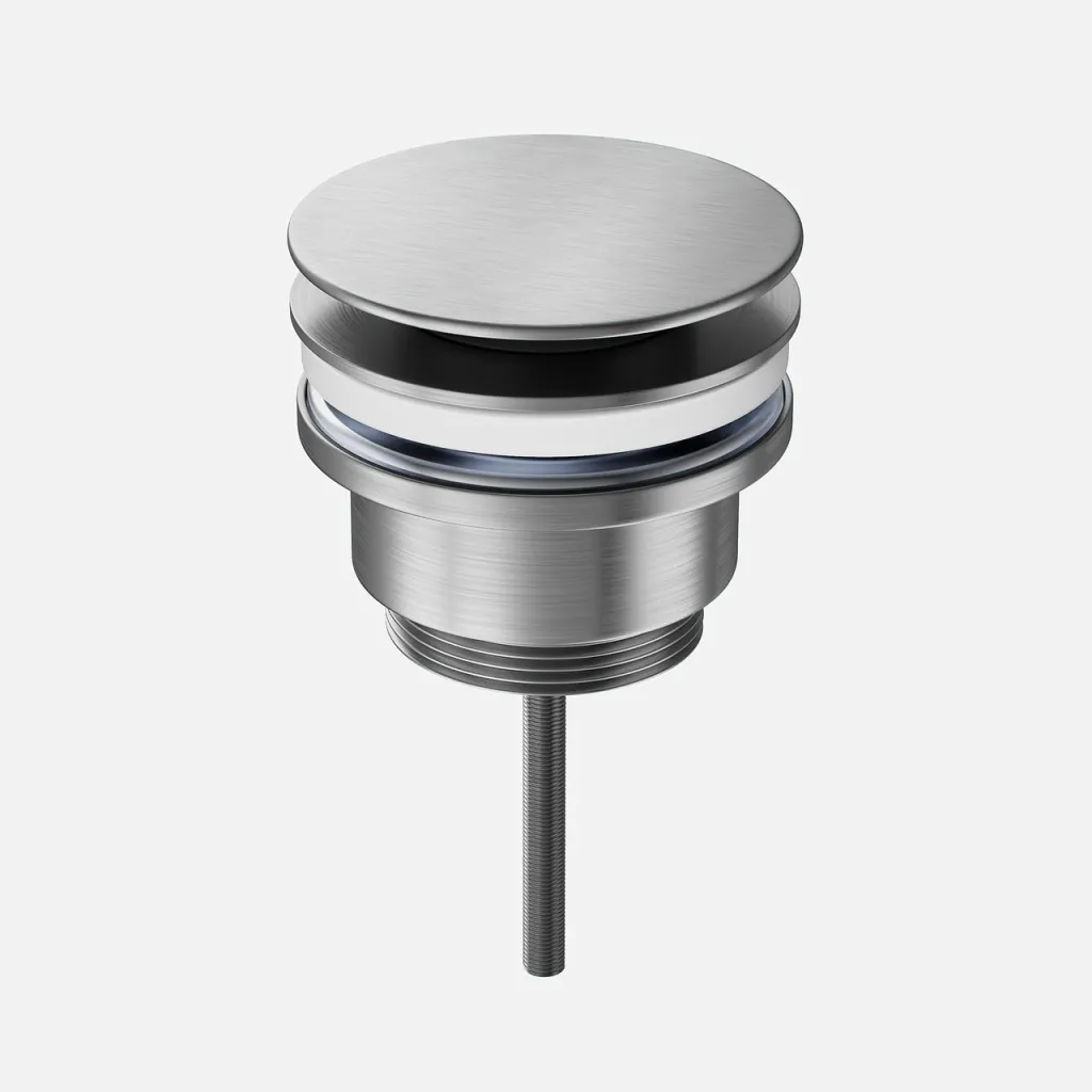 Classwell CBV02 - Universelles Bodenventil, gebürsteter Edelstahl