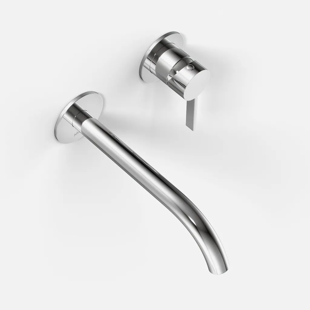 ArkiLife AVAO AA502 - Waschtischarmatur mit 22 cm Auslauf, Chrom