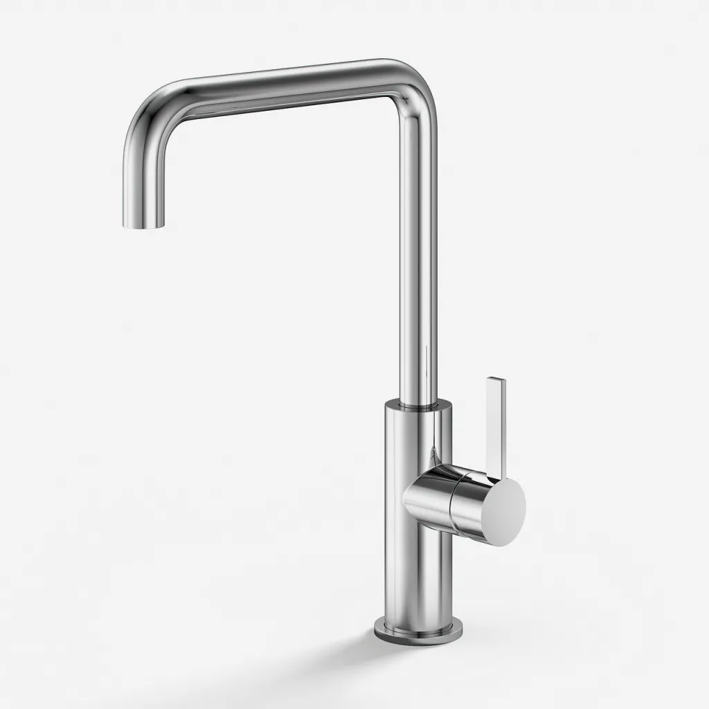 ArkiLife AVAO AAKV101 - Küche mit Elektroherd. Breite 22 cm. U-Auslauf, Chrom