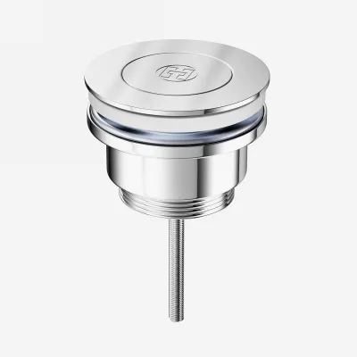 Hassel&Teudt HBV01 - Universelles Push-Open-Bodenventil, Chrom
