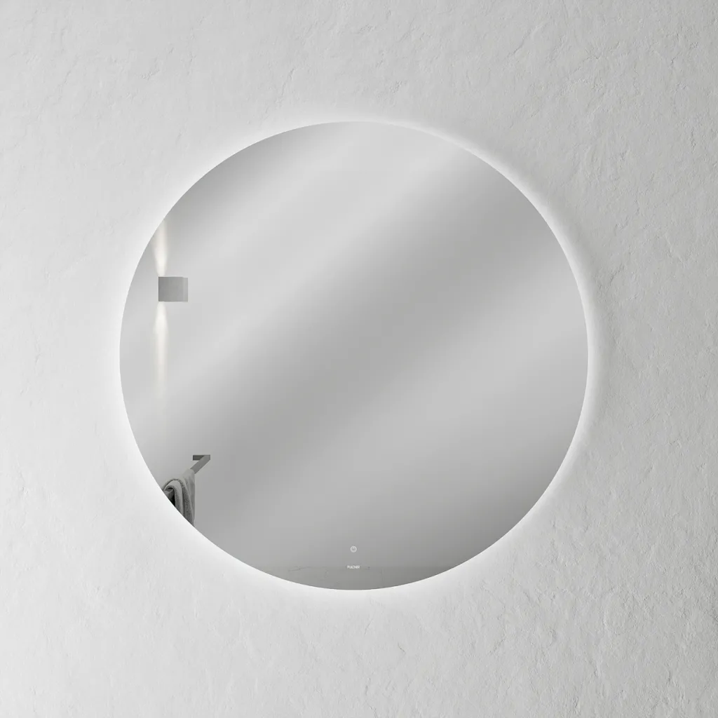 Pulcher Coco Backlight PM3-080 - Ø80 cm. Spiegel mit LED-Hintergrundbeleuchtung und Antibeschlag