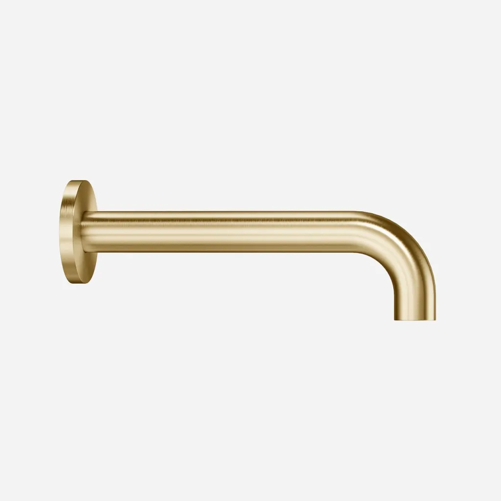 Semplice SSP2622 - 22 cm Auslauf, PVD gebürstetes Messing