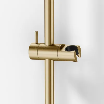 Semplice SSB570 - Schieberstange, PVD-gebürstetes Messing