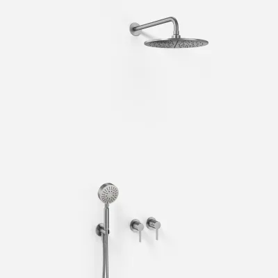 ArkiLife AVAO AA801 S01 - Ø30 Wellness Rain mit EasyClean, gebürsteter Edelstahl