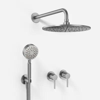 ArkiLife AVAO AA801 S01 - Ø30 Wellness Rain mit EasyClean, gebürsteter Edelstahl