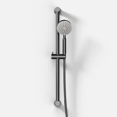 ArkiLife AVAO AABT204 S01 - Thermostat inkl. Duschset, PVD Brushed Gun Metal
