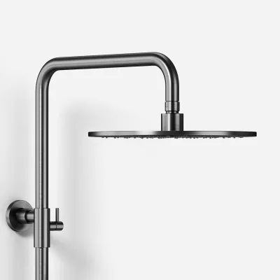 ArkiLife AVAO AABT900 S02 - Thermostat-Set Ø30 Wellness Rain, PVD Brushed Gun Metal