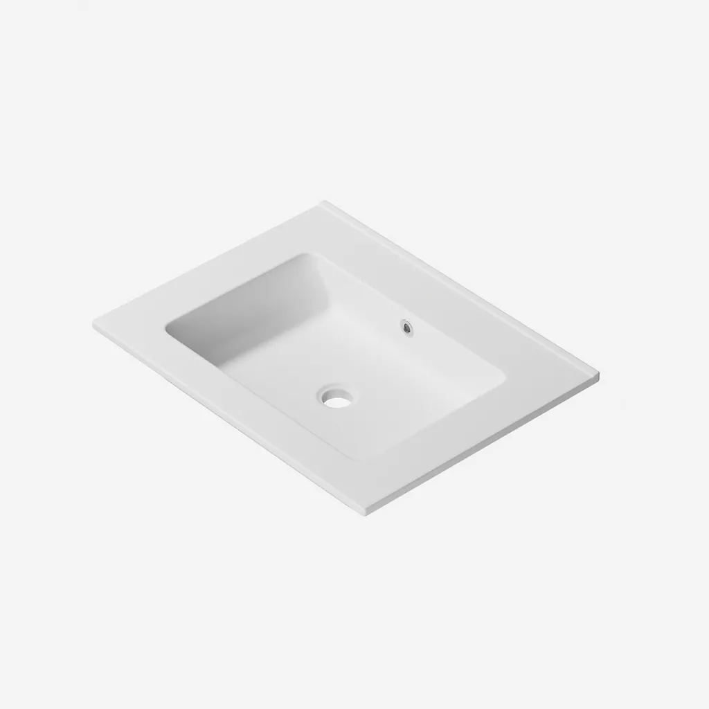 ArkiLife Ceramo® AC6046 - Mattweiß, ohne Hahnloch
