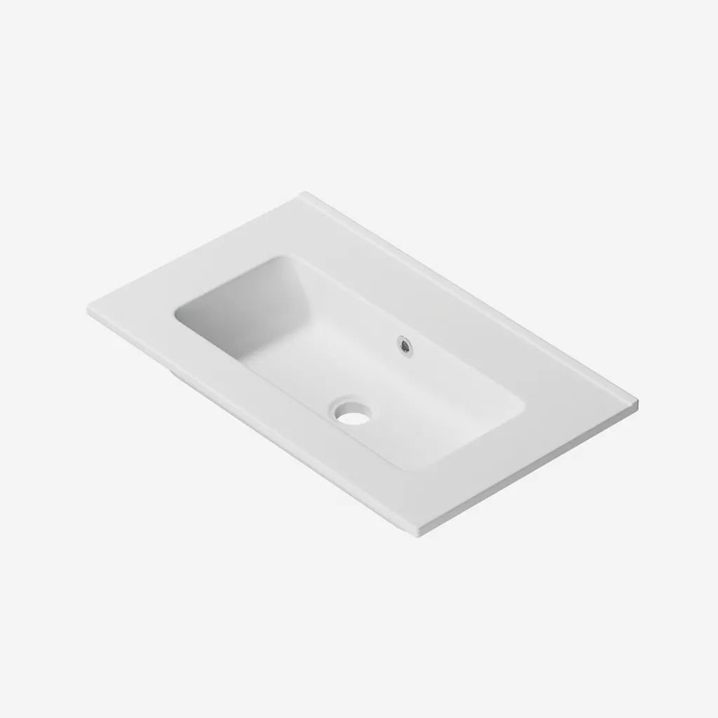 ArkiLife Ceramo® AC6036 - Mattweiß, ohne Hahnloch