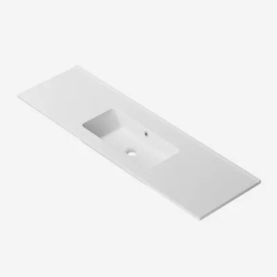 ArkiLife Ceramo® AC12036 - Mattweiß, ohne Hahnloch