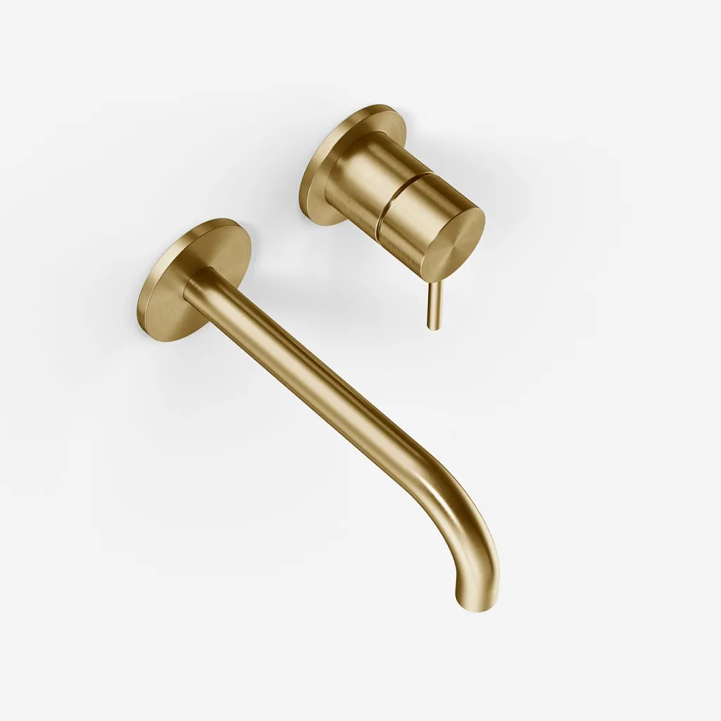 Semplice SHV502 S02 - 19 cm Auslauf, PVD gebürstetes Messing