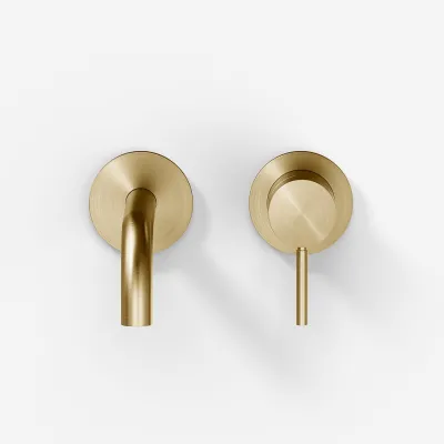 Semplice SHV502 S02 - 19 cm Auslauf, PVD gebürstetes Messing