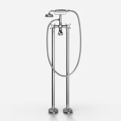 Hassel&Teudt HBK702 - Freistehende Wannenarmatur, Chrom