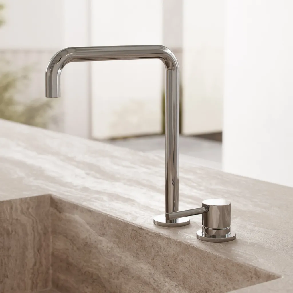 Semplice SHV405 S04 - Küchenarmatur mit Schwenkauslauf, Chrom