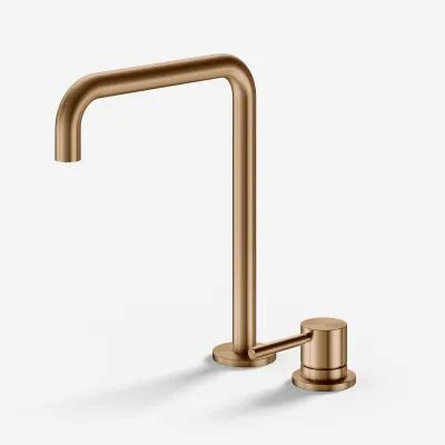 Semplice SHV405 S04 - Küchenarmatur mit Schwenkauslauf, PVD Brushed Copper