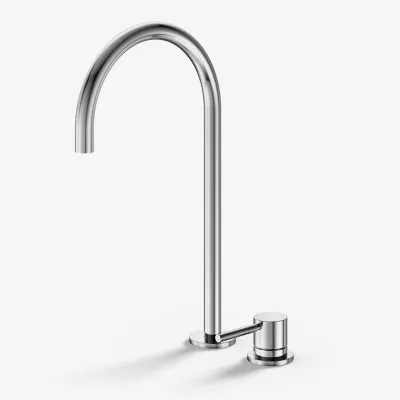 Semplice SHV405 S05 - Waschtischmischer mit festem Auslauf, Chrom