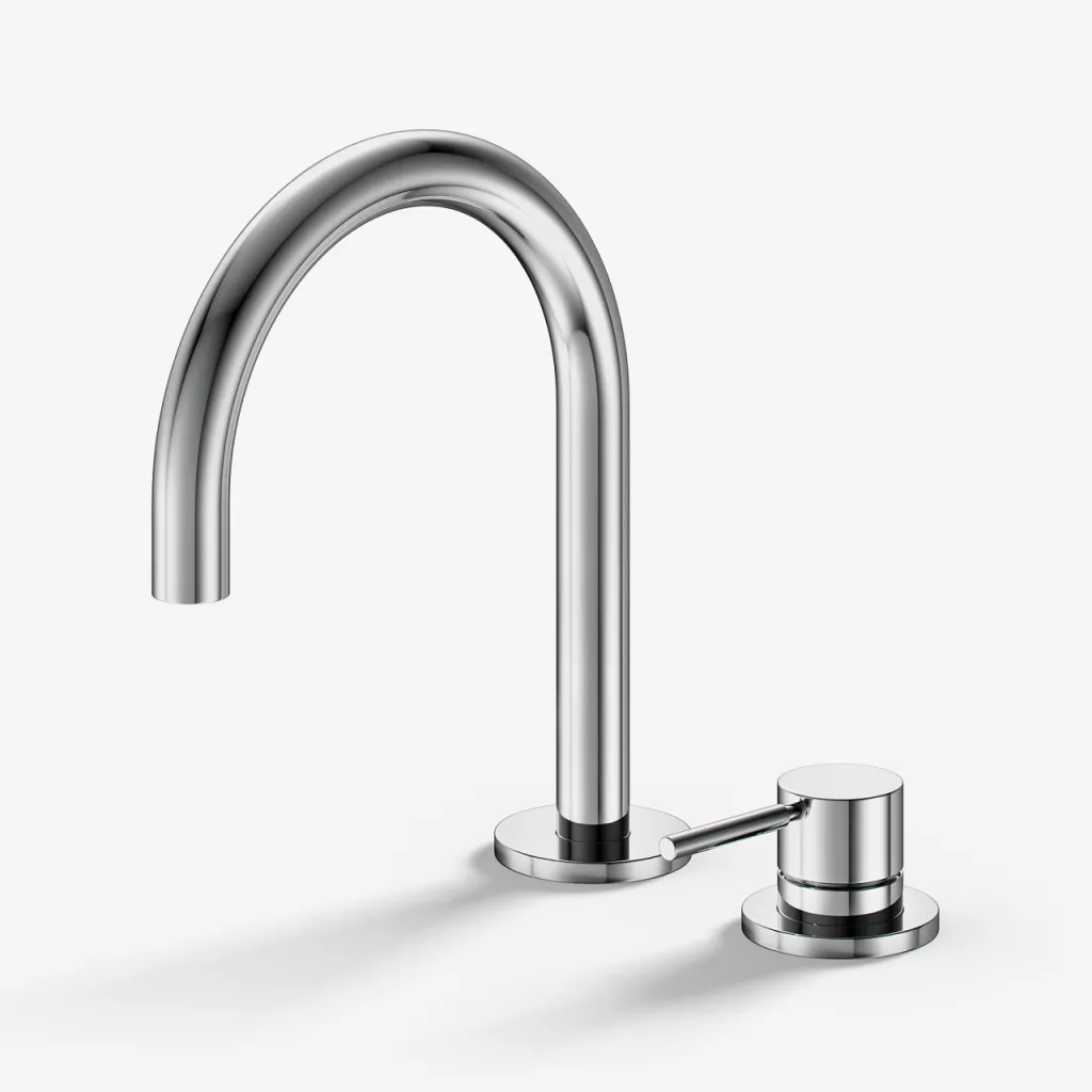 Semplice SHV505 S01 - Waschtischmischer mit festem Auslauf, Chrom