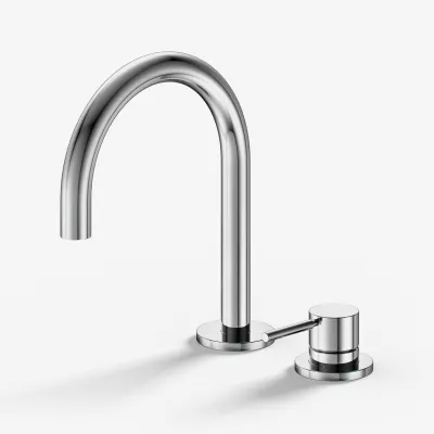 Semplice SHV505 S01 - Waschtischmischer mit festem Auslauf, Chrom